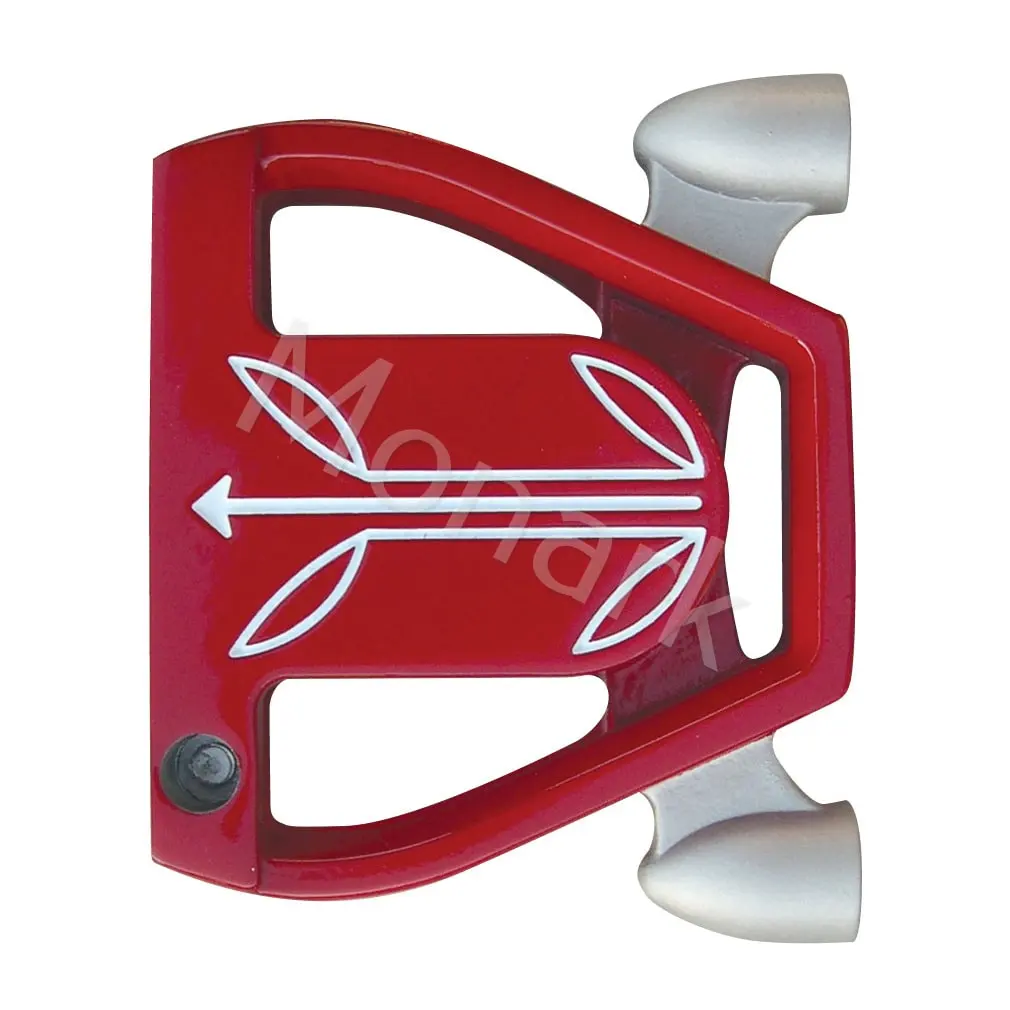 T-7 Twin Engine Red Mallet Putter Head 3 T-7 Twin Engine Red Mallet Putter Head - Image 3