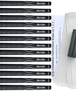 Rexton Golf Rexton V-Line Black 13-pc Grip Kit