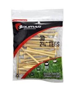 Orlimar 2-3/4 Inch Natural Golf Tees