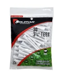 Orlimar 3-1/4 Inch White Golf Tees