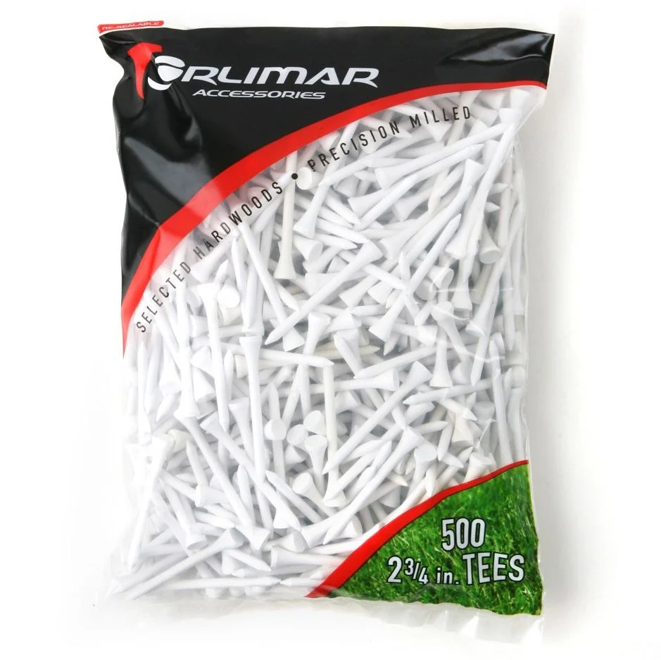 Orlimar 2-3/4 Inch White Golf Tees 3 Orlimar 2-3/4 Inch White Golf Tees - Image 3