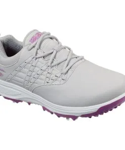 Skechers Go Golf Pro 2 Ladies Spiked Golf Shoes 17001 -Custom Clubs shop skecherladiespro2greypurplemain1 d695167f 31a8 48f9 a0ae 708dc90ac99b 1280x