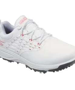 Skechers Go Golf Pro 2 Ladies Spiked Golf Shoes 17001 -Custom Clubs shop skecherladiespro2whitepinkmain1 5c94bfc4 c1a7 406b 8435 456859510729 1280x