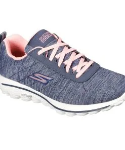 Skechers Go Walk Sport Ladies Spikeless Golf Shoe -Custom Clubs shop skecherwomenswalksportnavypinkmain f0509f11 82dd 4500 b753 80d83828d9c6 1500x